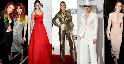 Amas 2016 american music awards red carpet fashion best dressed worst hero