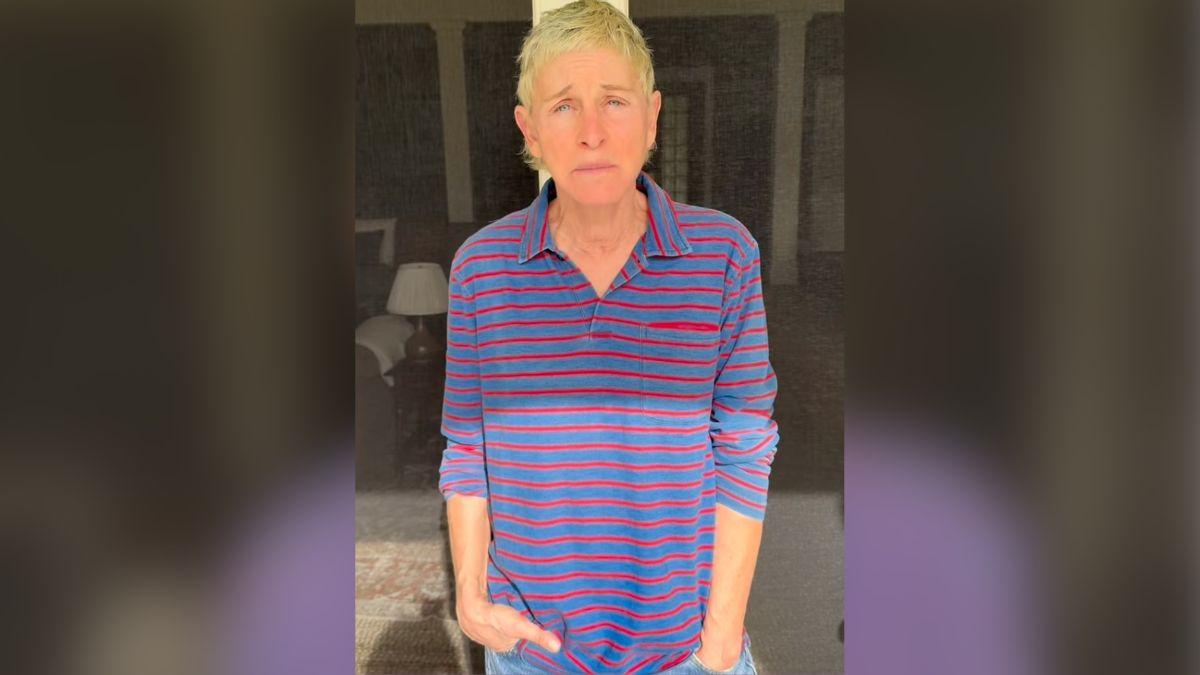 image of 'I'm sorry for anyone who has been hurt just for protesting,' DeGeneres said in a video post on January 18.