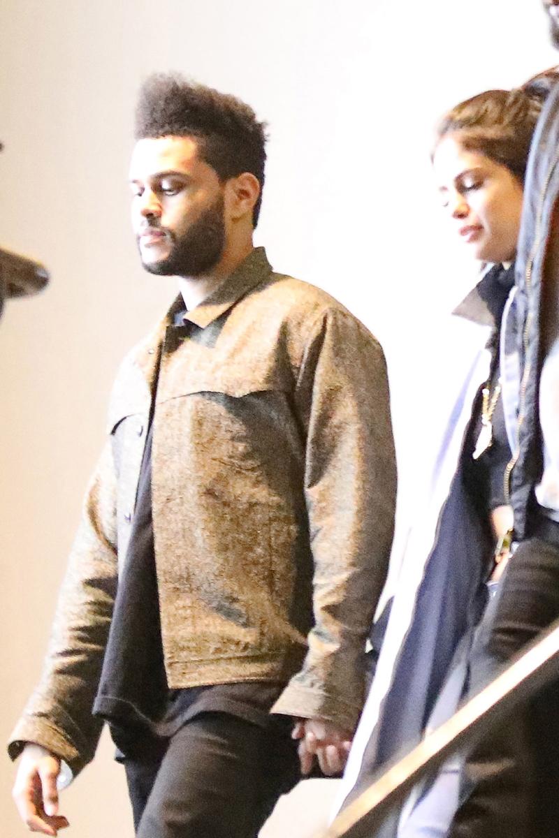 *PREMIUM EXCLUSIVE* Selena Gomez and The Weeknd leave Dave and Buster&#8217;s Date Night **WEB EMBARGO UNTIL 9:30AM PST ON 01/27/17**