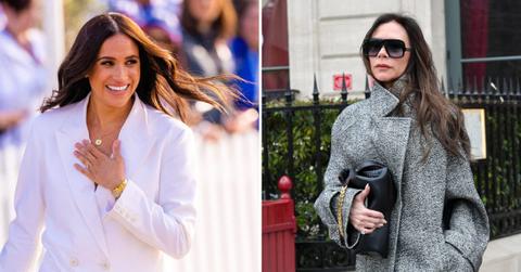 meghan markle denied request free clothes handbags from victoria beckham
