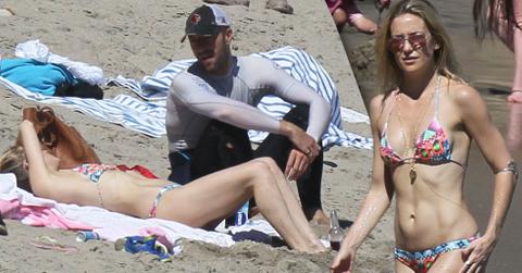 CHRIS MARTIN KATE HUDSON BEACH DATE