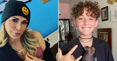 rhoc alum alexis bellino introduces transgender son miles pp