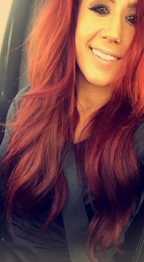 Chelsea houska red hair selfie