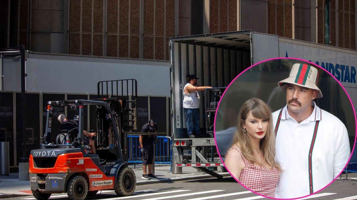 taylor swift travis kelce msg wedding decor