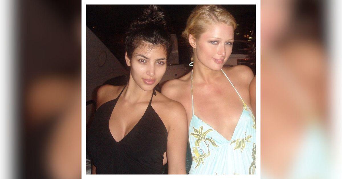 Photo of Kim Kardashian and Paris Hilton