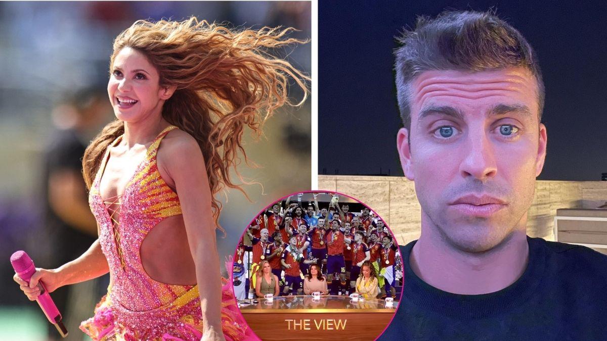 shakira, the view, gerard pique