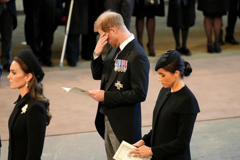 kate middleton not crying meghan harry