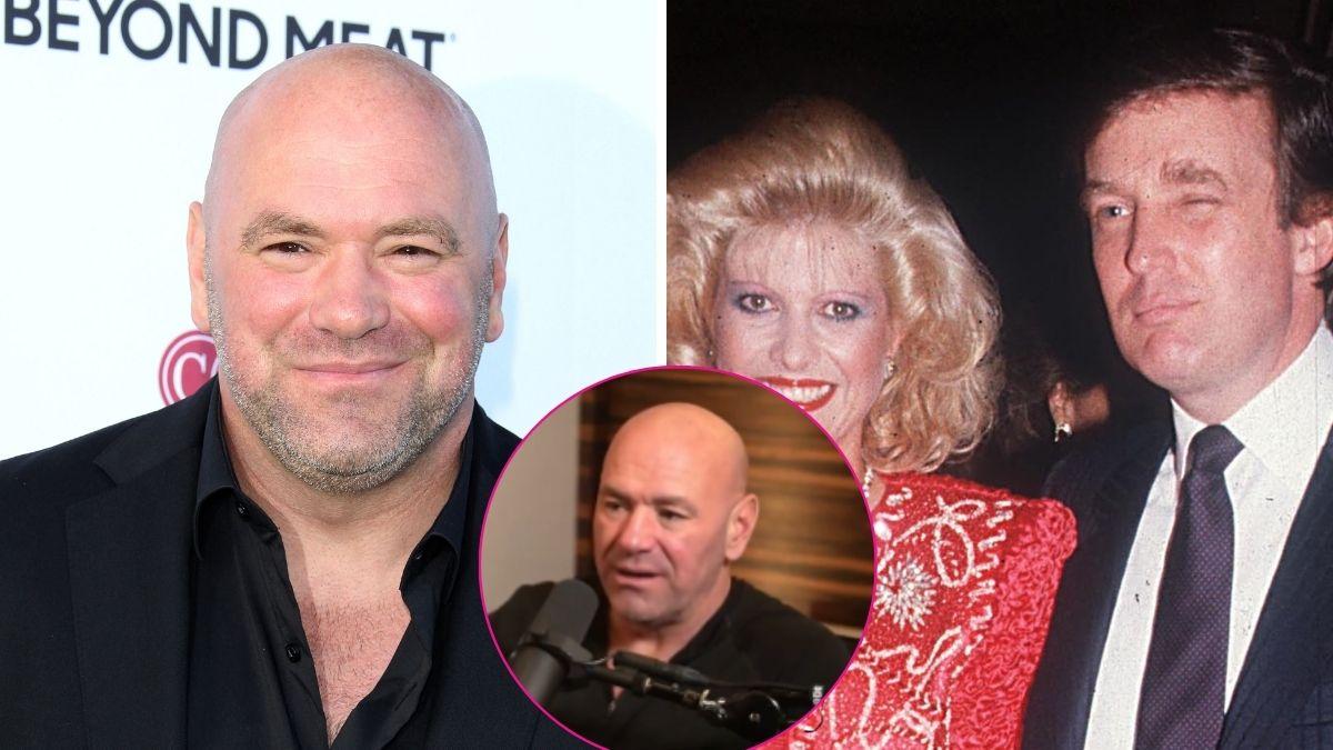 dana white says donald trump was rattled after ivana death