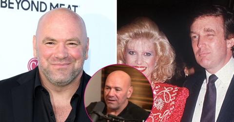 dana white says donald trump was rattled after ivana death
