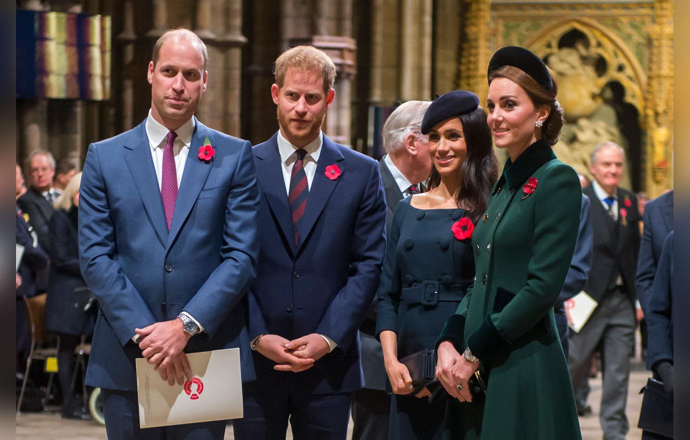 meghan and harry and kate and william