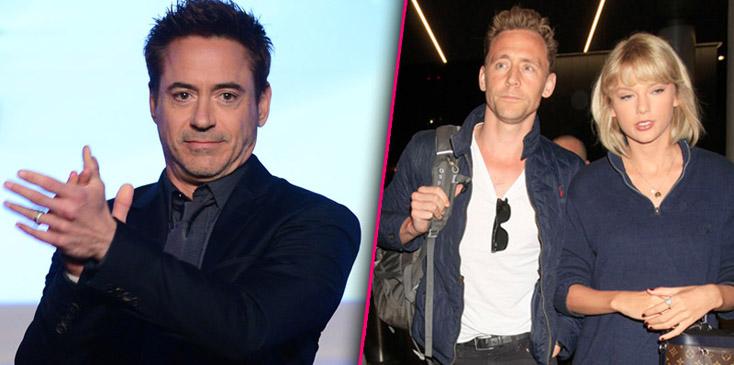 robert-downey jr tom hiddleston taylor swift diss