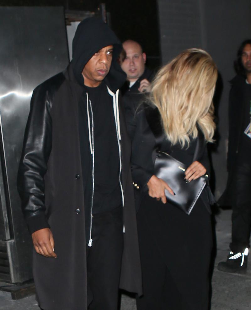 EXCLUSIVE: INF &#8211; Jay Z and Beyonce Spotted At Chance The Rapper&#8217;s Show In NYC