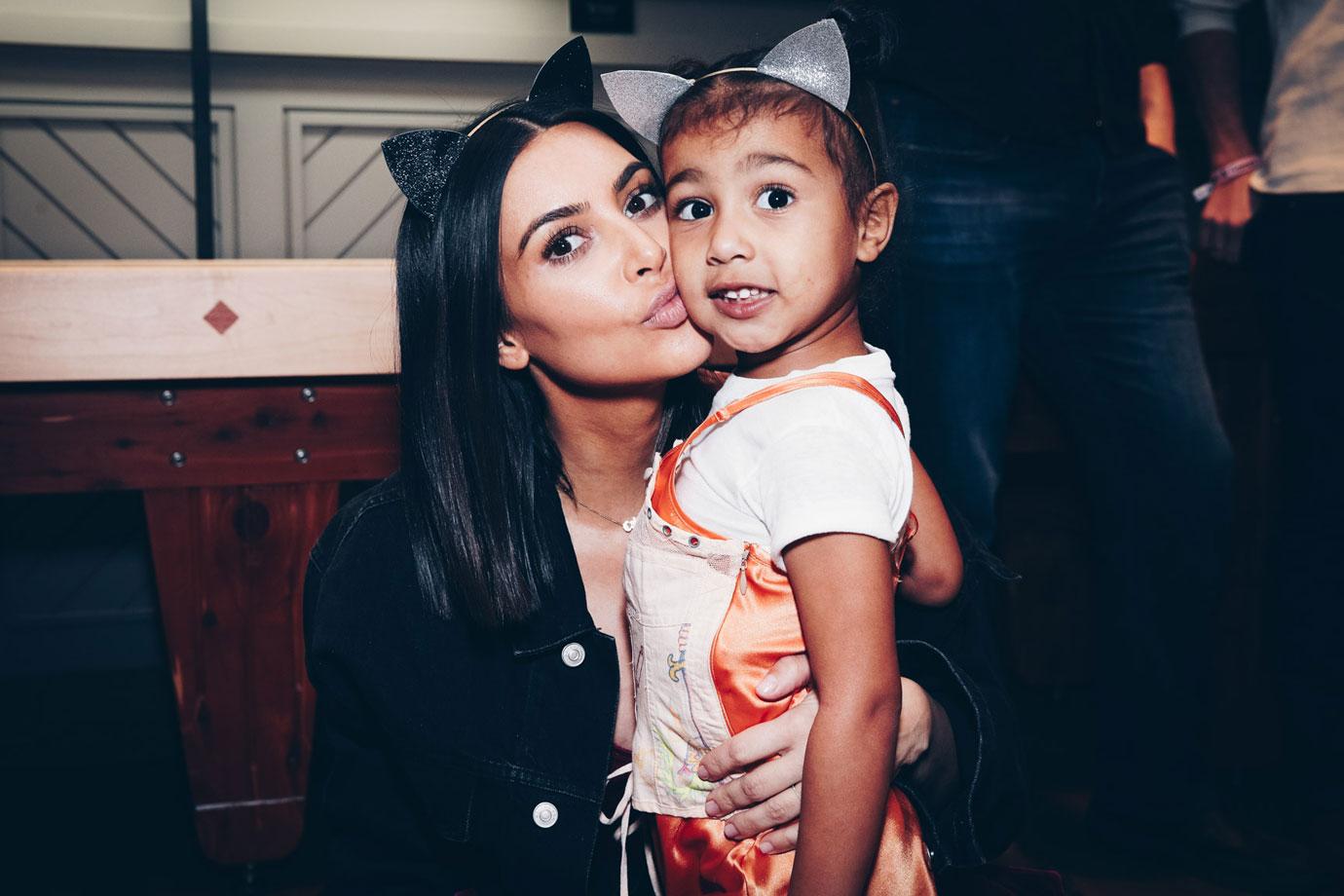 Kim Kardashian Victoria Beckham Kidswear Feud Daughters 03