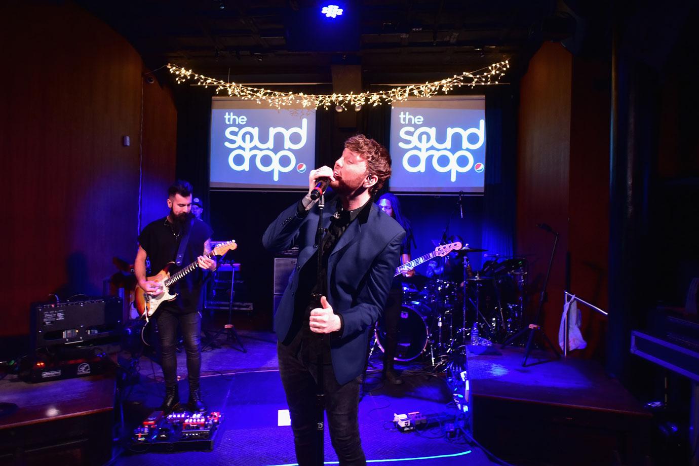 James Arthur Pepsi Sound Drop Performance at Haus (NYC)