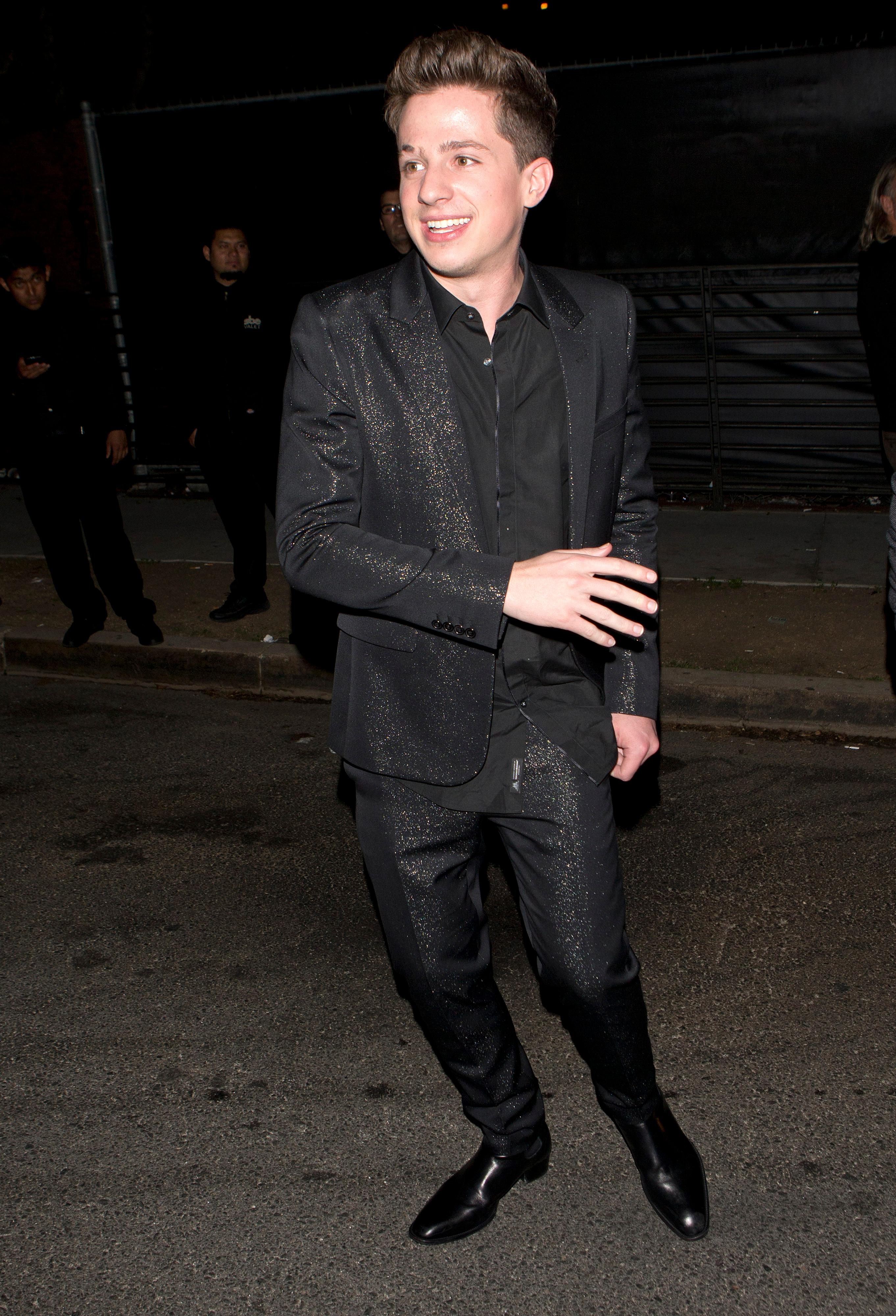 Charlie Puth was seen leaving &#8216;Hyde &#8216; Night Club in West Hollywood, CA