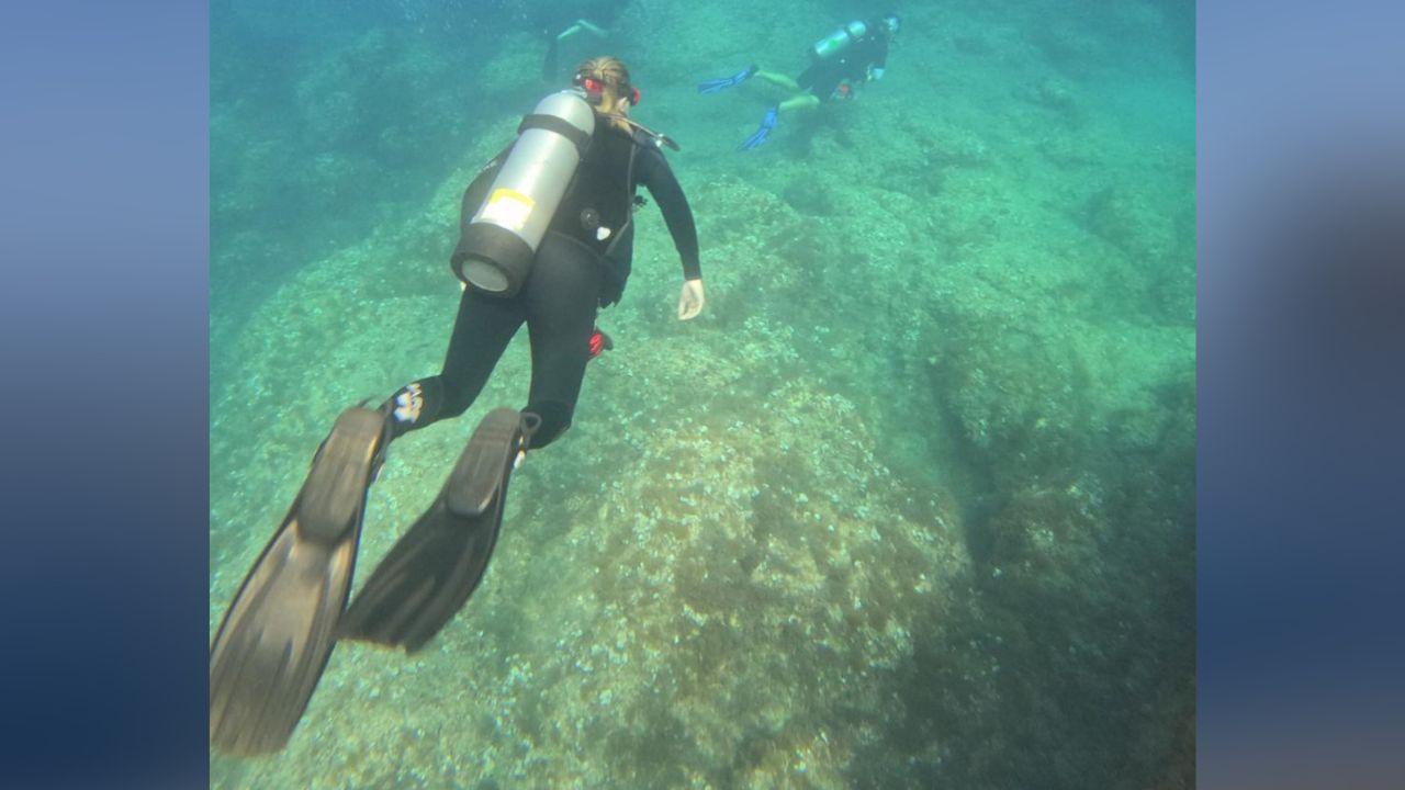 photo of The comedic actress recently learned to scuba dive.