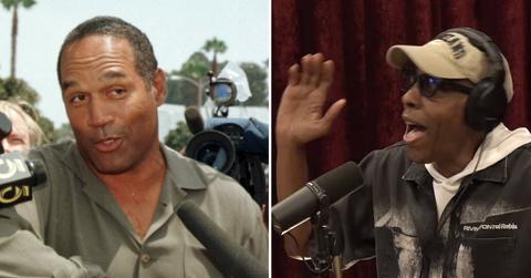 split of O.J. Simpson, Arsenio Hall.