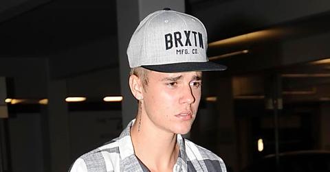 Justin Bieber is spotted at the grove after leaving Barnes and Noble