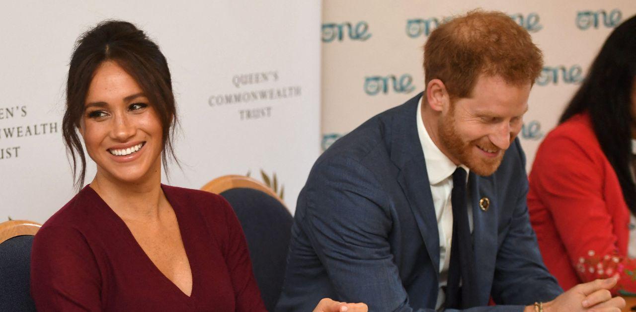 meghan markle prince harry tone down pda rumors swirl separating professionally