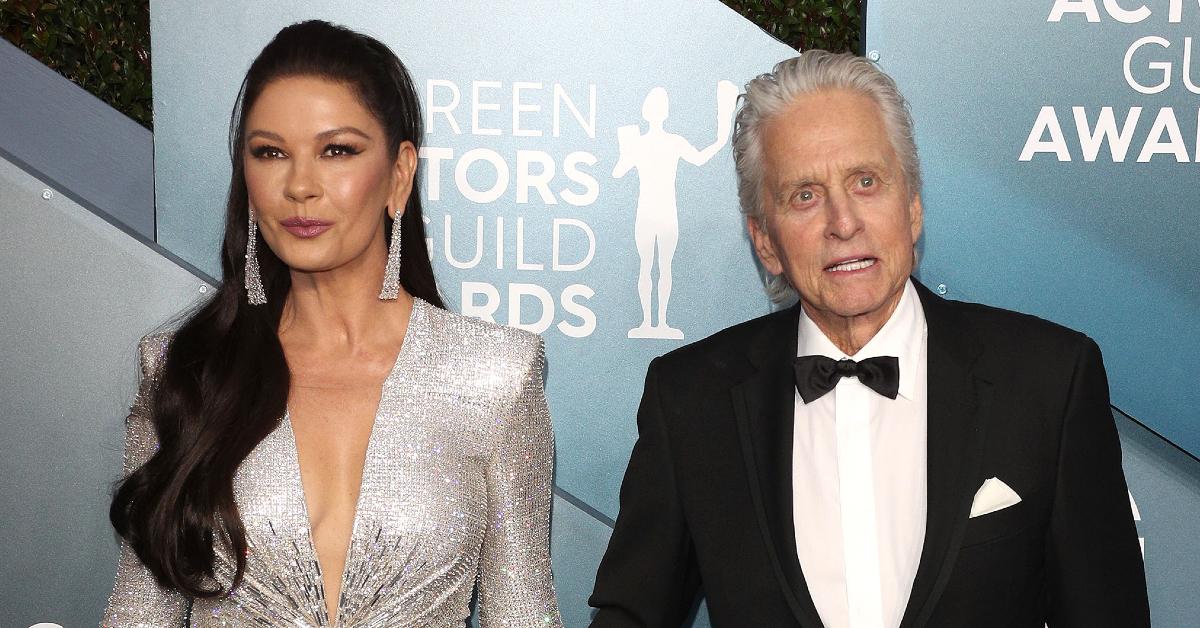 michael douglas wife catherine zeta jones