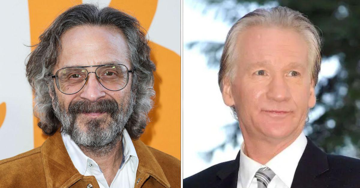 Composite photo of Marc Maron and Bill Maher