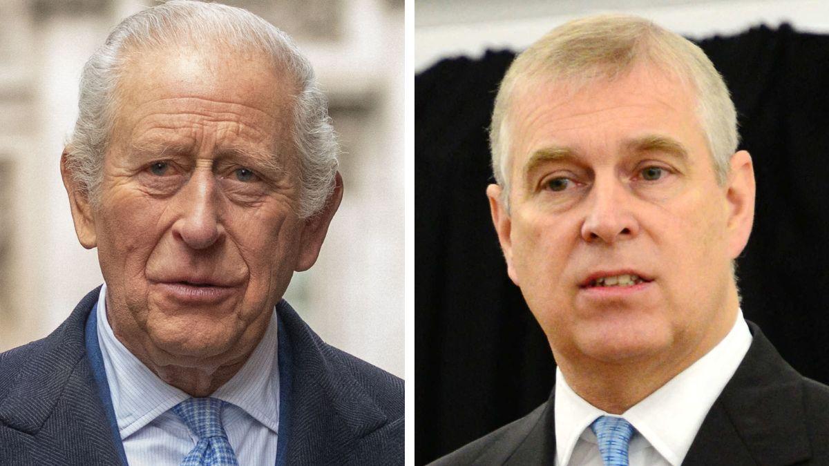 king charles heckled prince andrew epstein