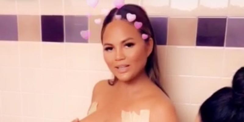 Chrissy teigen naked snapchat