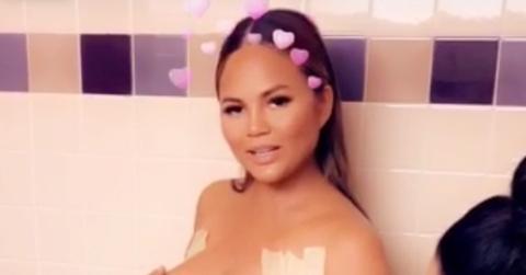 Chrissy teigen naked snapchat
