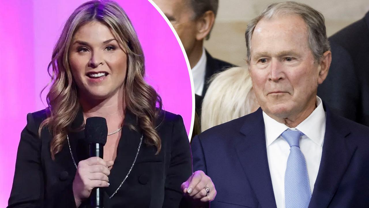 Jenna Bush Hager, George W. Bush