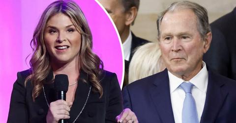 Jenna Bush Hager, George W. Bush