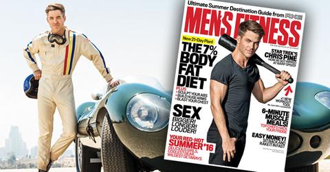 Mens fitness chris pine cover tease ok wide