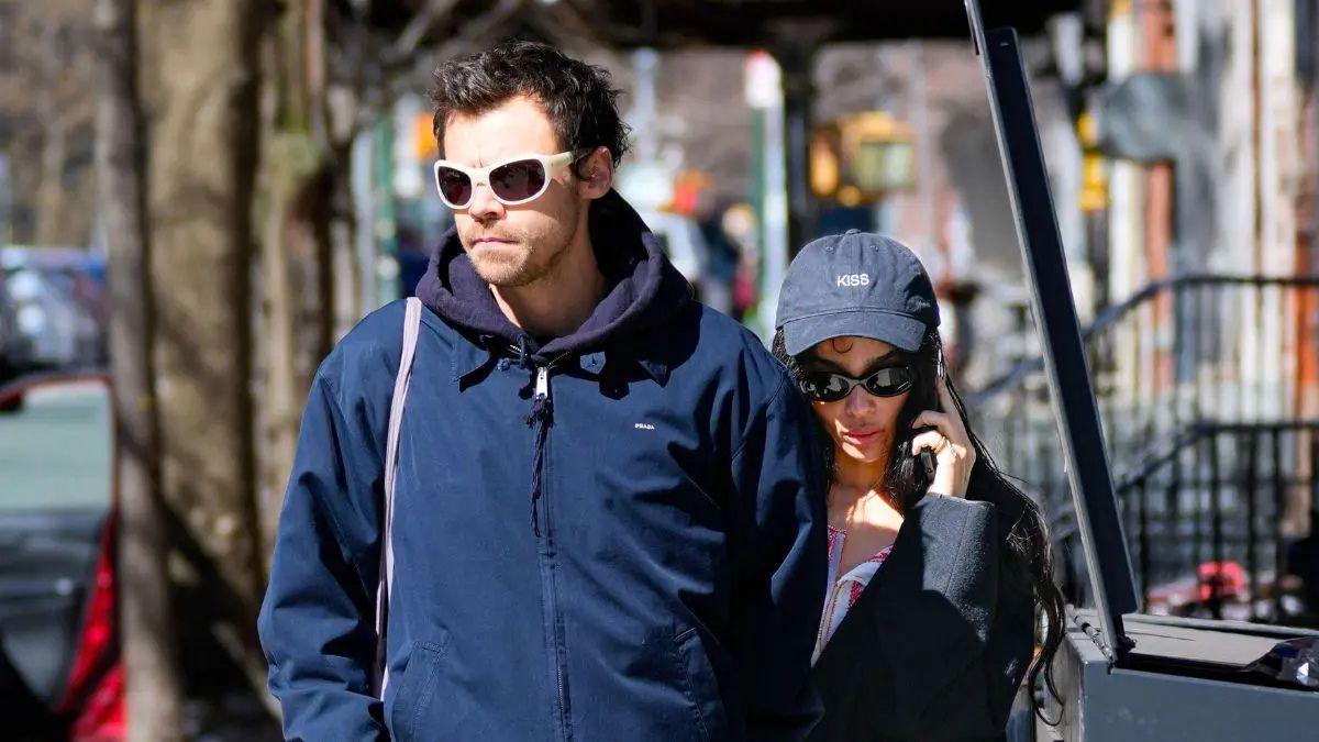 Photo of Harry Styles and Zoë Kravitz's engagement was confirmed on April 27. 