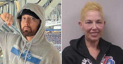 Photo of Eminem and Kim Scott
