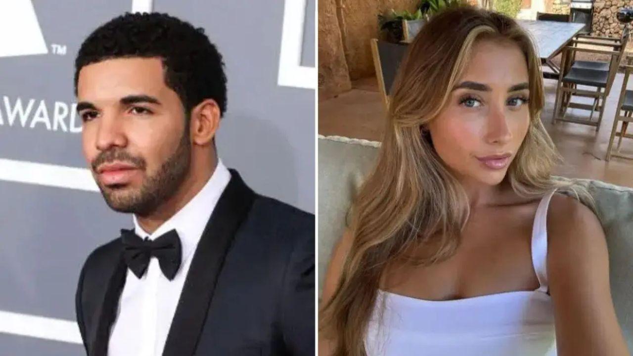 Photo of Drake and Lily Phillips reportedly met after being introduced by mutual friends at a party.