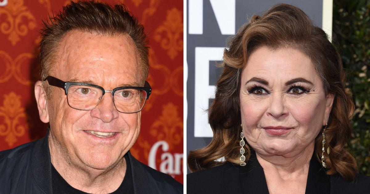 tom arnold roseanne barr relationship timeline marriage divorce