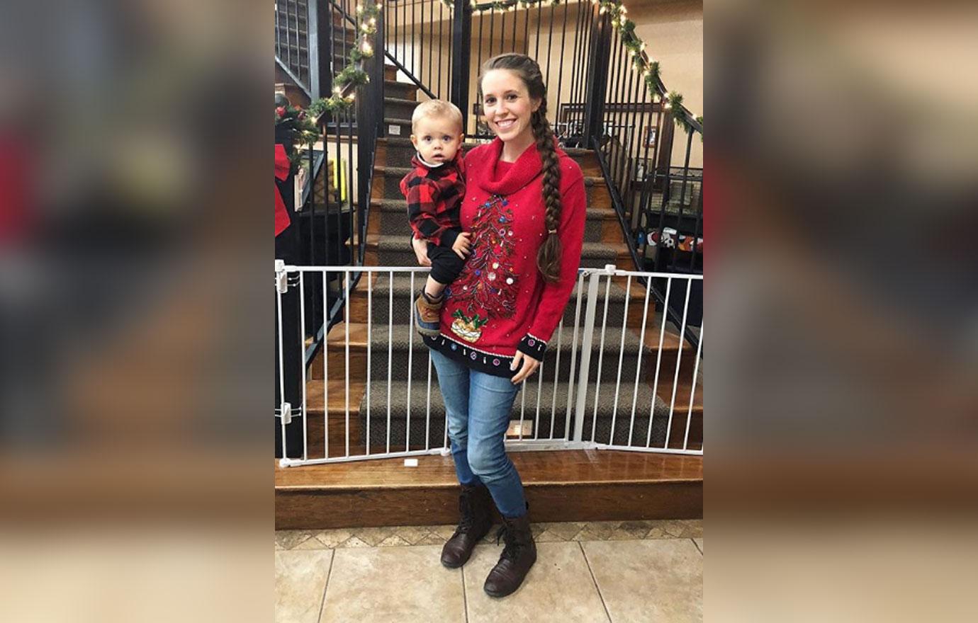 Derick dillard absent the duggars ugly christmas sweater party 02