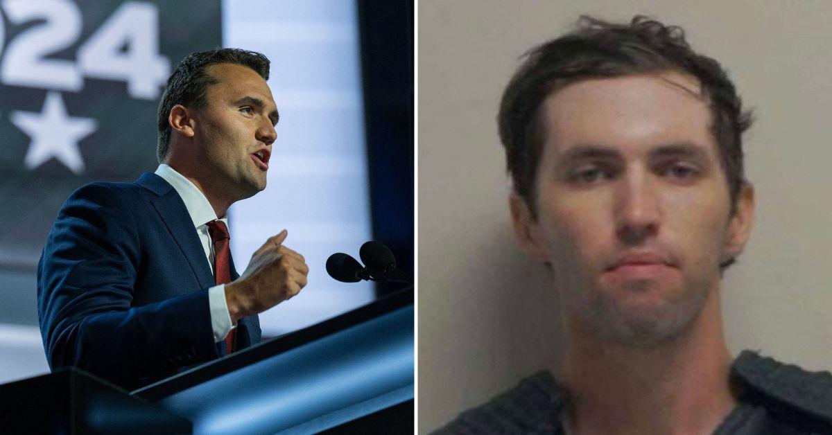 Composite Photos of Charlie Kirk and Tyler Robinson