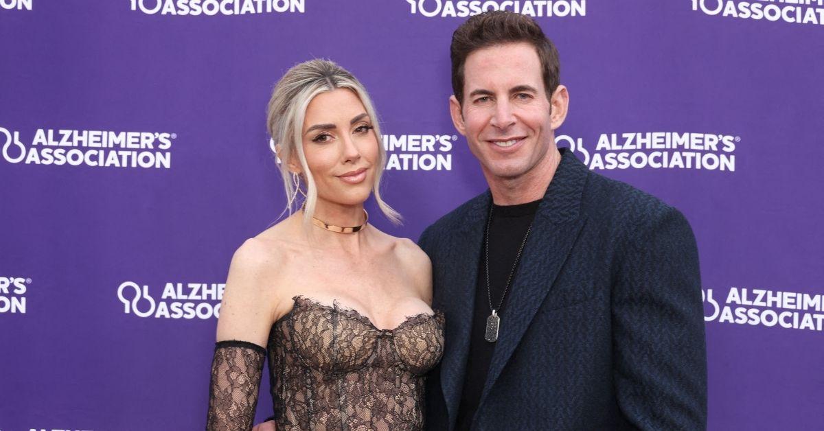 Photo of Tarek El Moussa married Heather Rae Young in 2021.