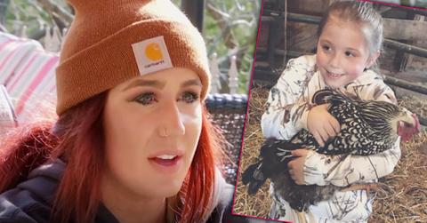 Chelsea houska animals teen mom 2 daughter aubree h