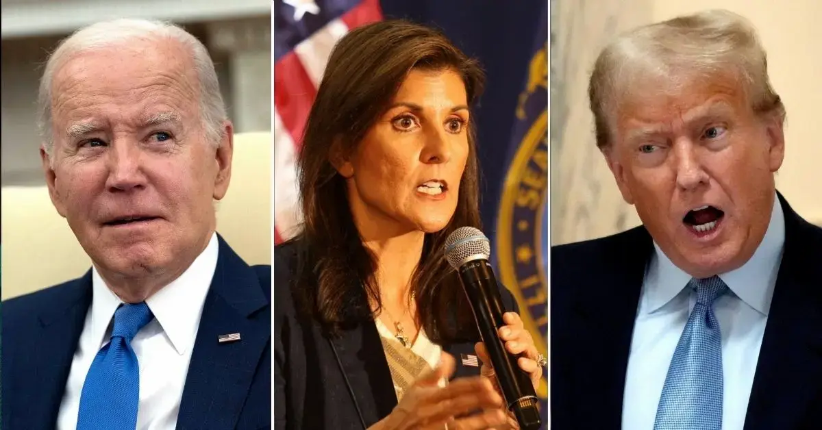 nikki haley argues biden cant beat trump make america normal again pp