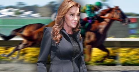 Caitlyn jenner racetrack fashion dress espys