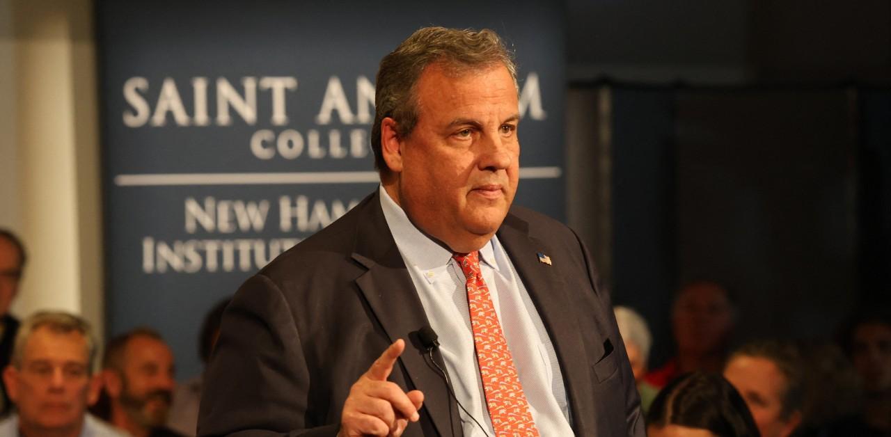 Chris Christie Lashes Out When Asked Why He's Running For President