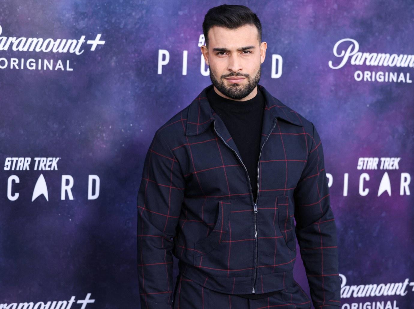 britney spears husband sam asghari stark trek picard premiere