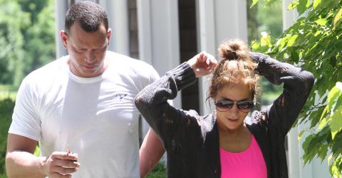 Jennifer Lopez and Alex Rodriguez Spotted After a Work Out