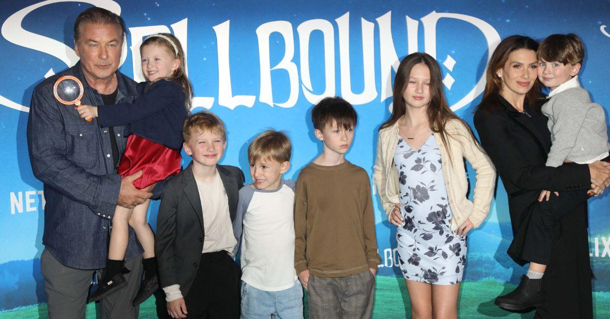 Image of Hilaria and Alec Baldwin have seven kids.
