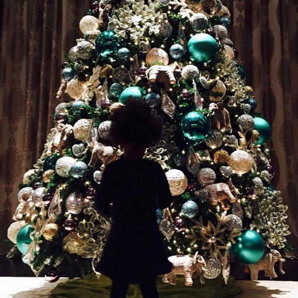 Blue ivy christmas tree