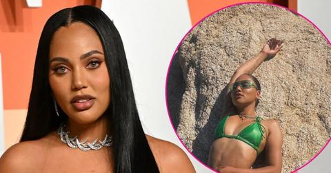 ayesha curry green bikini bestie photos