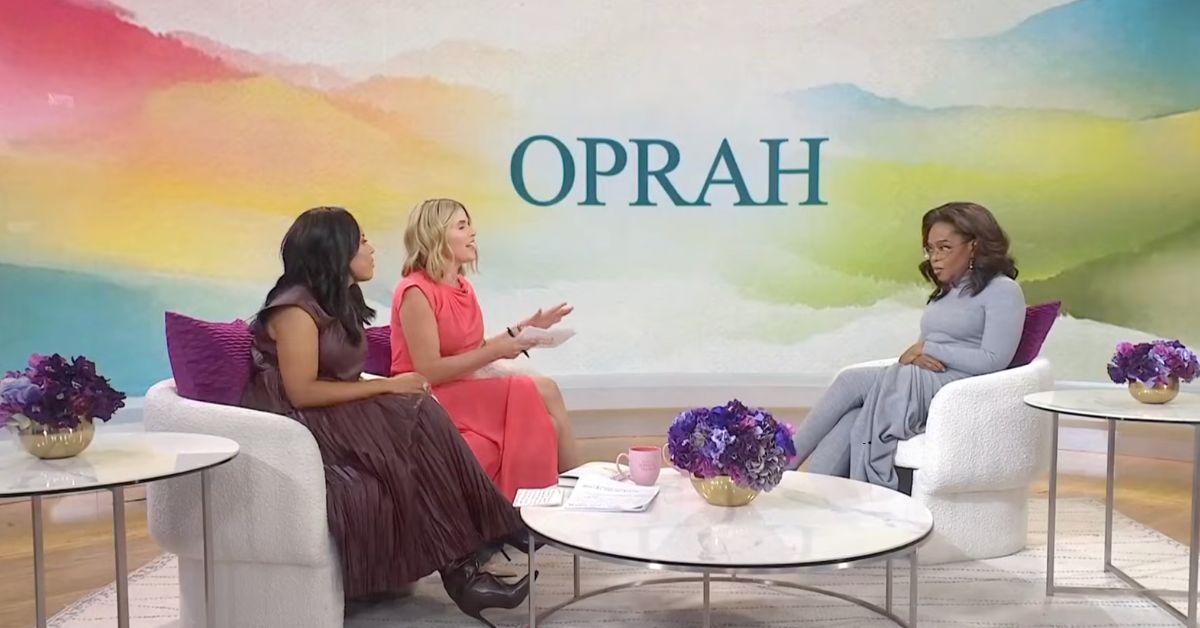 Image of Oprah Winfrey is an avid hiker.