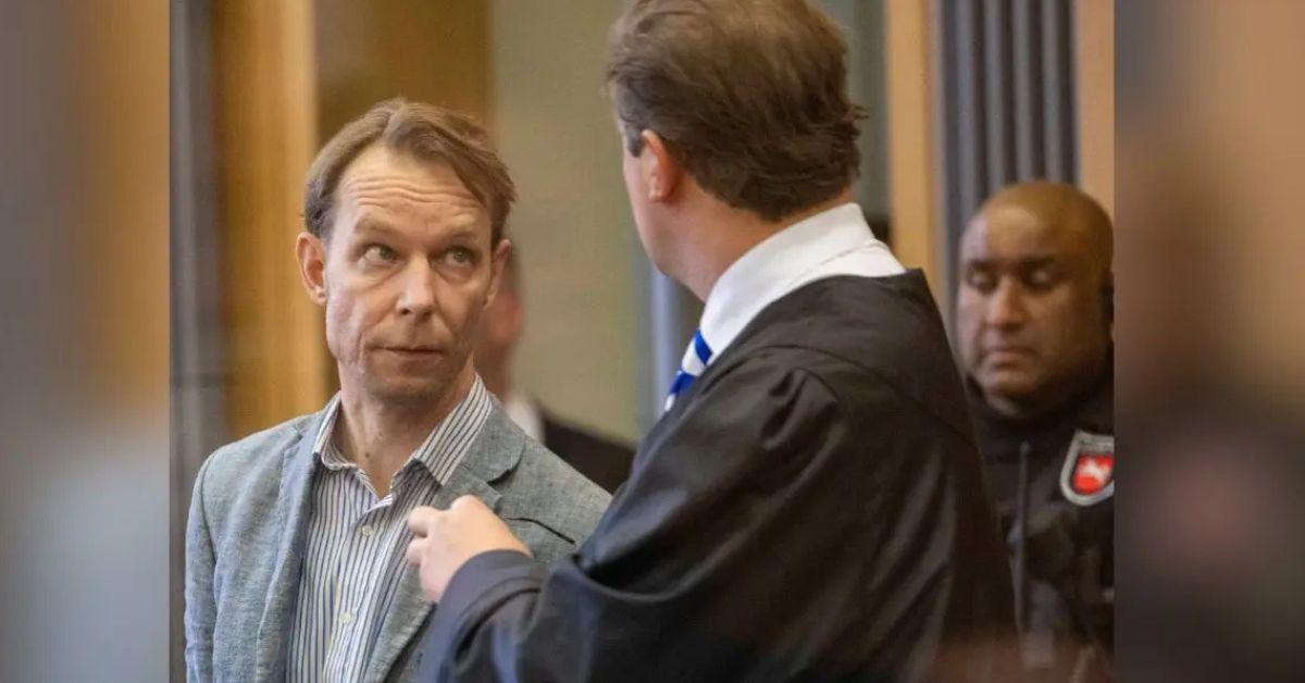 image of Christian Brueckner has been hiding in the woods.