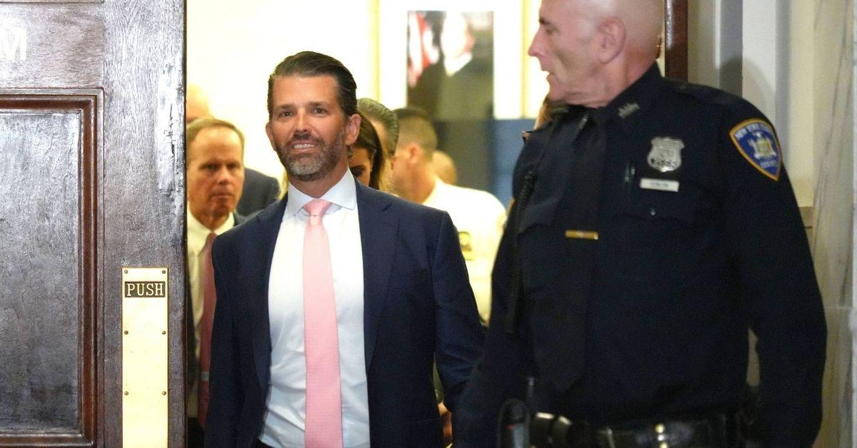 donald trump jr asked courtroom sketch artist to make him look sexy